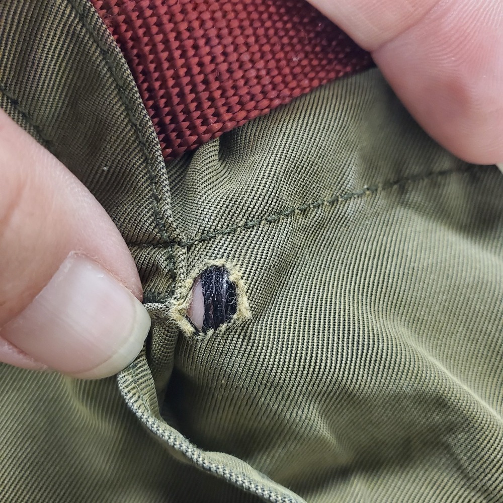 Abercrombie & Fitch Mens Vintage Y2K Paratrooper Pants Size L Military Cargo - Picture 11 of 14
